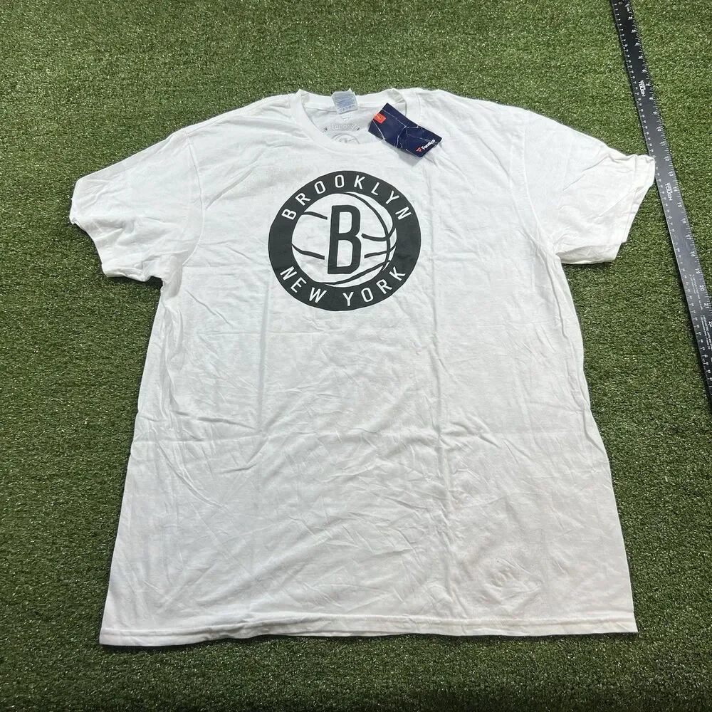 Fanatics Brooklyn Nets Kevin Durant #7 White XL Shirt NBA Basketball NWOT